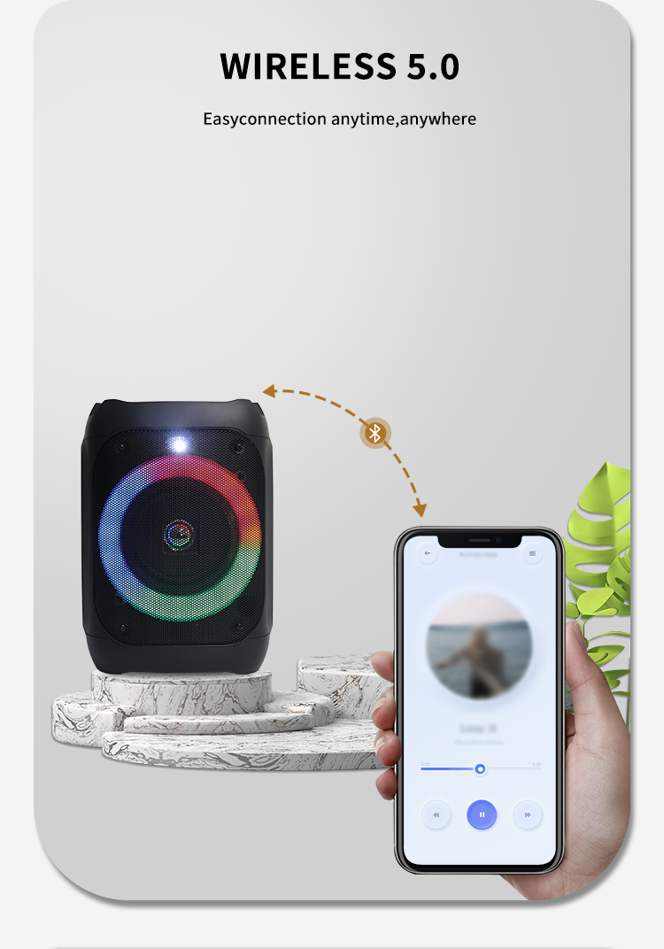 bluetooth altavoz al aire libre, altavoces bluetooth grandes, altavoz bluetooth al aire libre inalámbrico